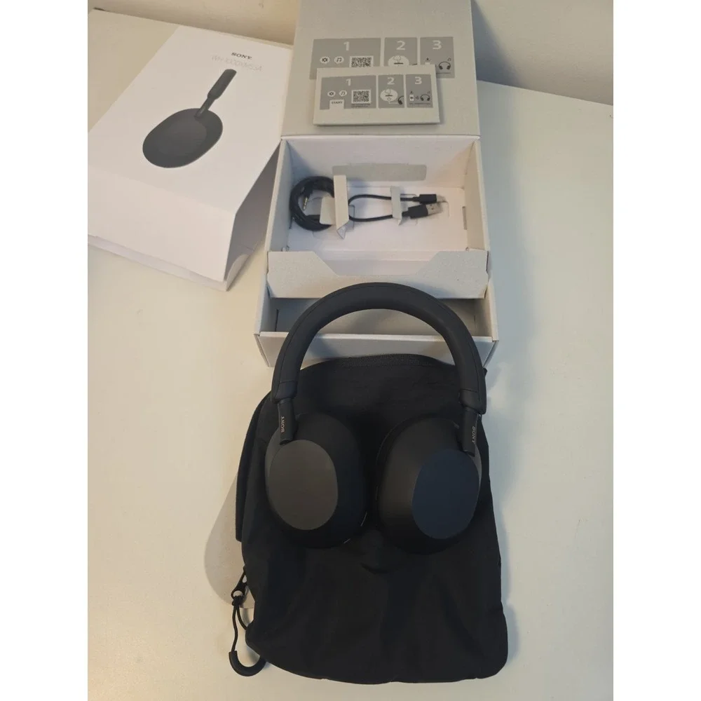 Sony WH-1000XM5SA Wireless Active Noise Cancellation Bluetooth Headphones - NOB